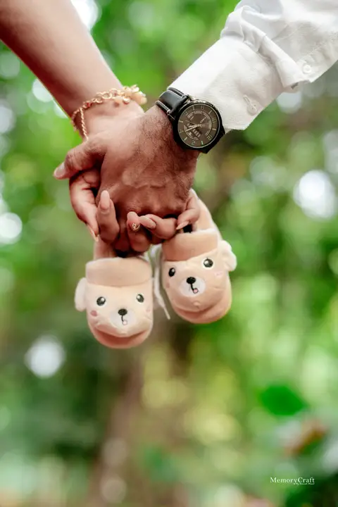 Kimaya and Ajinkya: Tiny shoes, held together.