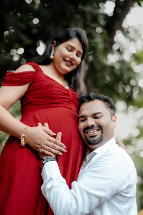 Kimaya and Ajinkya: Waiting for their baby.