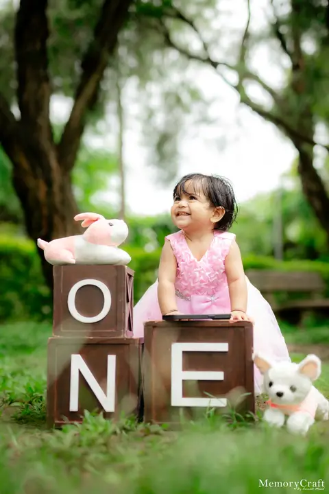 Nehal: A playful birthday portrait.