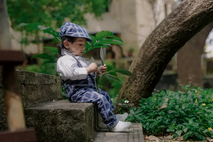 Shravan: Exploring outdoors.