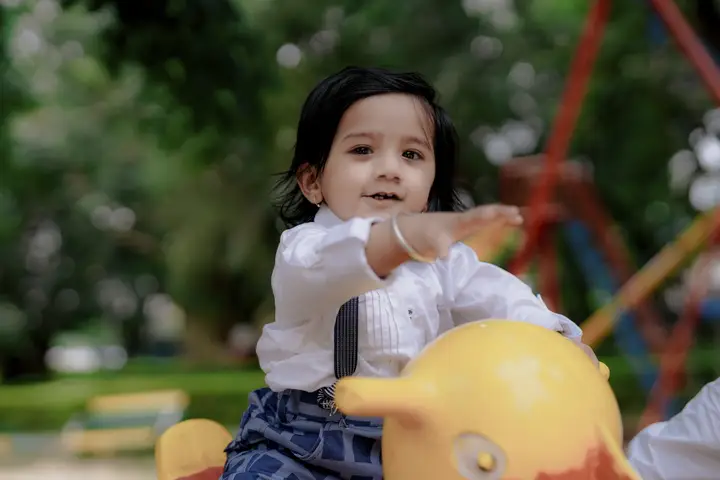 Shravan: A favourite playground moment.