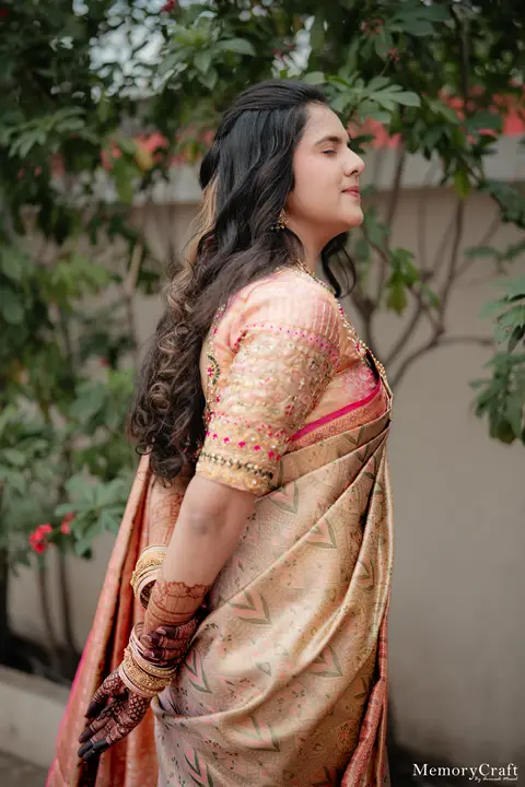 Siddhi and Kunal: A quiet bridal portrait.