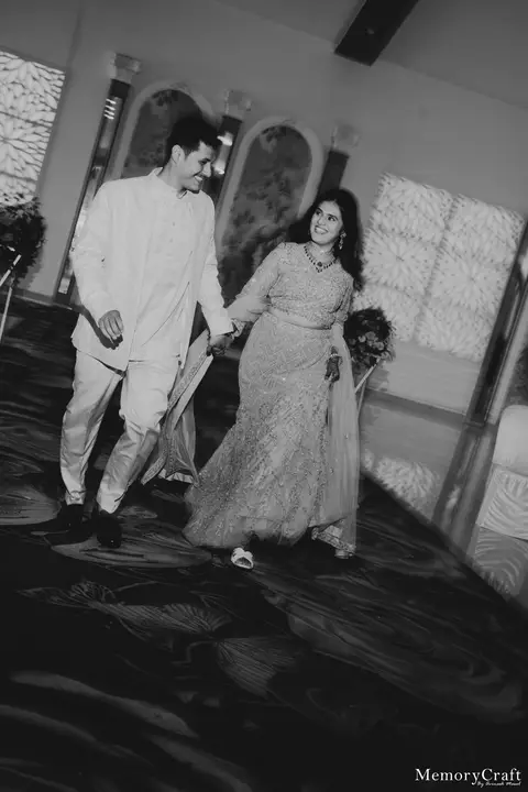 Siddhi and Kunal: An evening in motion.