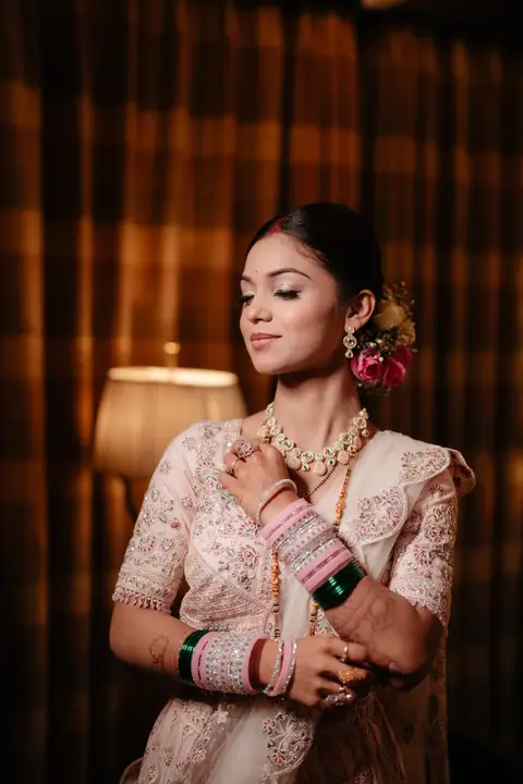 Sumit and Pragati: Pragati’s portrait.