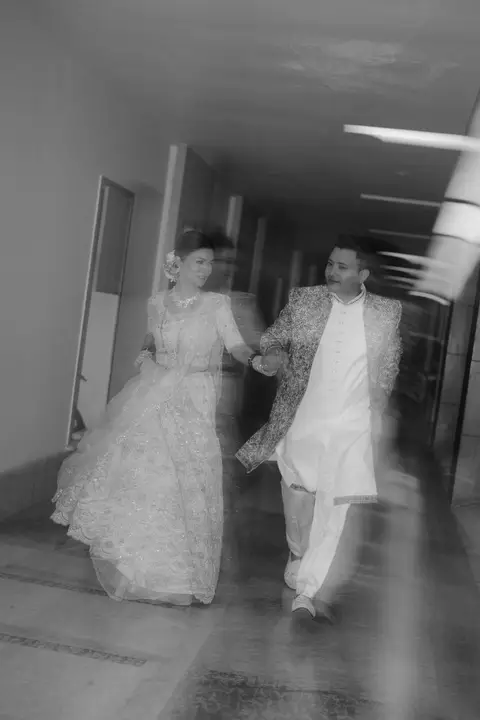 Sumit and Pragati: An evening in motion.