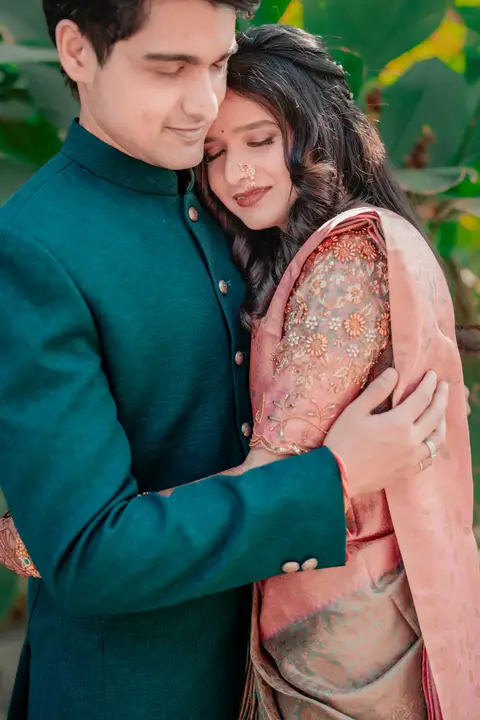 Swaraj and Anuja: A moment held close.