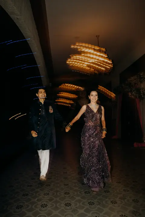 Swaraj and Anuja: An evening in motion.
