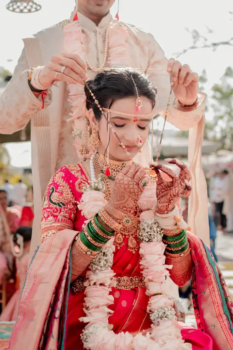 Swaraj and Anuja: The wedding rituals.