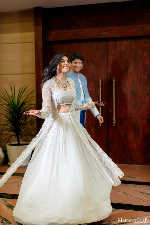 Vini and Mayank: A twirl.