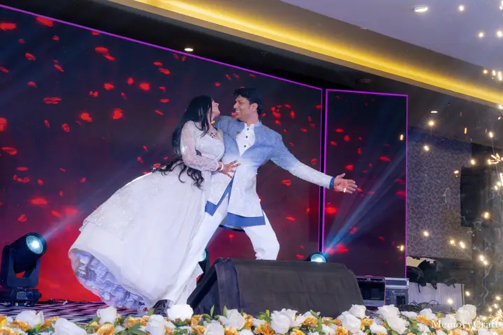 Vini and Mayank: Their dance.