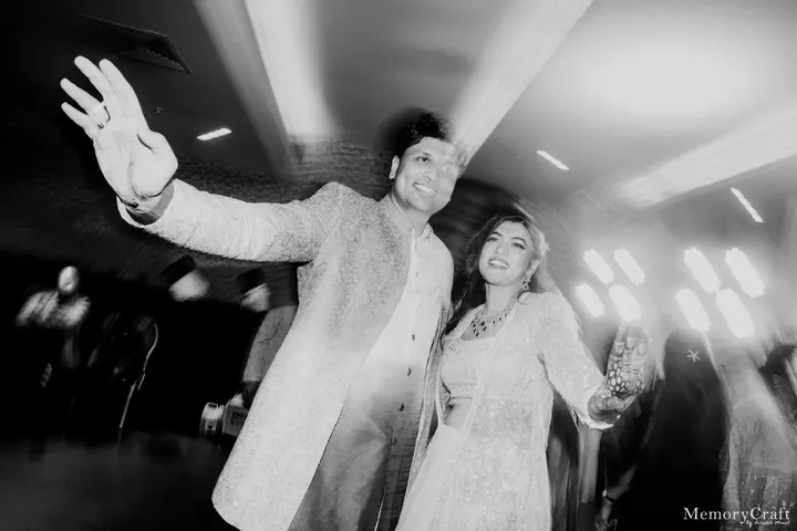Vini and Mayank: A celebration in monochrome.